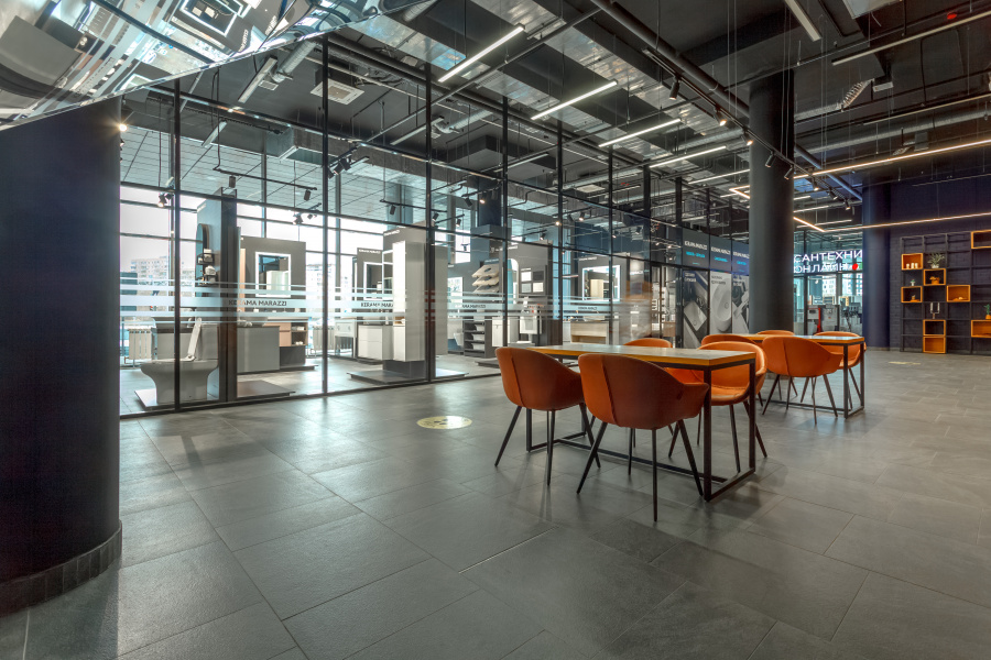 Стеклянные перегородки в офис